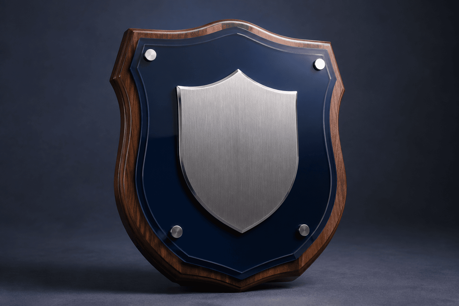 Police Service Plaque custom product design concept